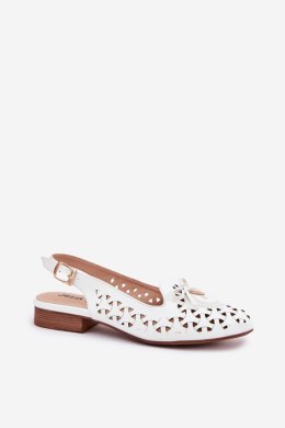 Baleriny Model Navinnia ASA222-7 White - Step in style Step in style