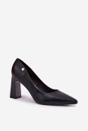 Czółenka Model Vinceza 62221 Black - Step in style Step in style Czółenka Model Vinceza 62221 Black - Step in style Step in style