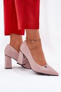 Czółenka Model Vinceza 62224 Pink - Step in style Step in style Czółenka Model Vinceza 62224 Pink - Step in style Step in style
