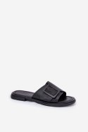 Sandał Klapki Model DA SJ2302-01 Black - Step in style Step in style Sandał Klapki Model DA SJ2302-01 Black - Step in style Step in style