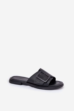 Sandał Klapki Model DA SJ2302-01 Black - Step in style Step in style