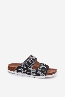 Sandał Klapki Model S.Barski RB51-006 Black - Step in style Step in style