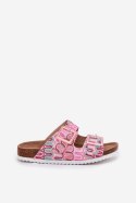 Sandał Klapki Model S.Barski RB51-006 Pink - Step in style Step in style