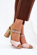 Sandały Model Laura Messi 2136 Multicolor - Step in style Step in style Sandały Model Laura Messi 2136 Multicolor - Step in style Step in style