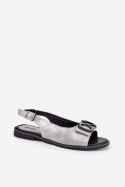 Sandały Model Lilria RMR2060-23 Silver - Step in style Step in style Sandały Model Lilria RMR2060-23 Silver - Step in style Step in style