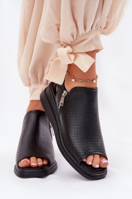 Sandały Model Mevinette ASA266-5 Black - Step in style Step in style
