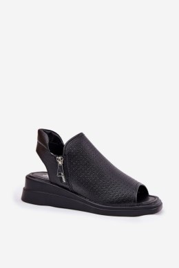 Sandały Model Mevinette ASA266-5 Black - Step in style Step in style