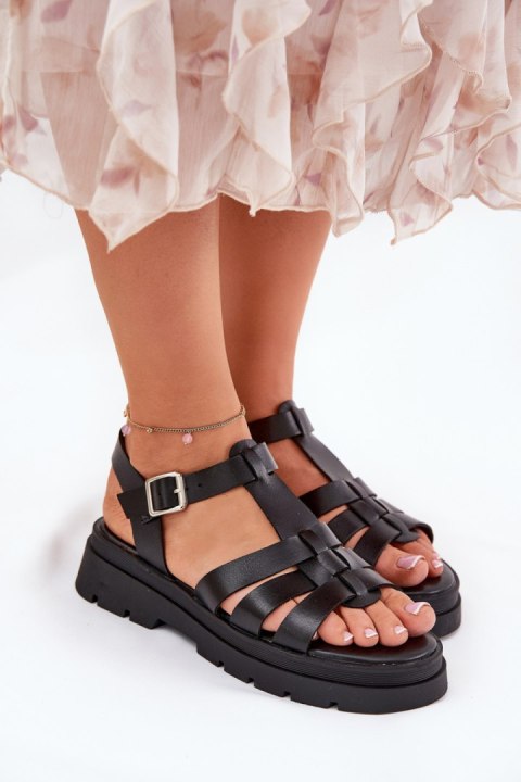 Sandały Model Nendales 5203 Black - Step in style Step in style Sandały Model Nendales 5203 Black - Step in style Step in style