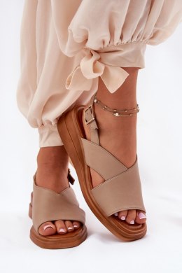 Sandały Model Quilara ASA266-9 Beige - Step in style Step in style