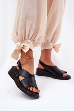 Sandały Model Quilara ASA266-9 Black - Step in style Step in style