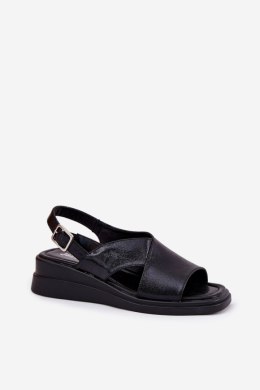 Sandały Model Quilara ASA266-9 Black - Step in style Step in style