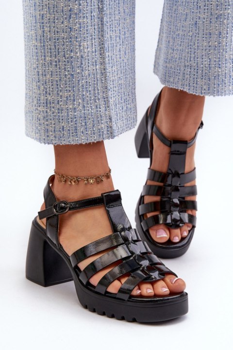 Sandały Model Vinceza 66621 Black - Step in style Step in style Sandały Model Vinceza 66621 Black - Step in style Step in style