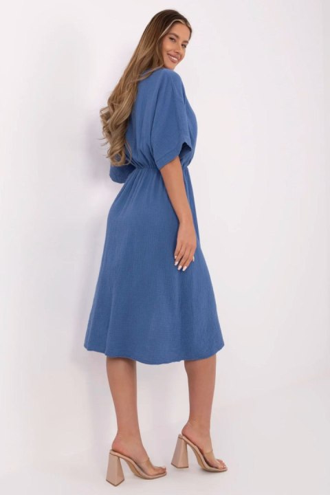 Sukienka Model MI-SK-121008.84 Dark Blue - Italy Moda Italy Moda Sukienka Model MI-SK-121008.84 Dark Blue - Italy Moda Italy Moda