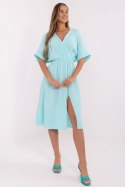Sukienka Model MI-SK-121008.84 Mint - Italy Moda Italy Moda Sukienka Model MI-SK-121008.84 Mint - Italy Moda Italy Moda