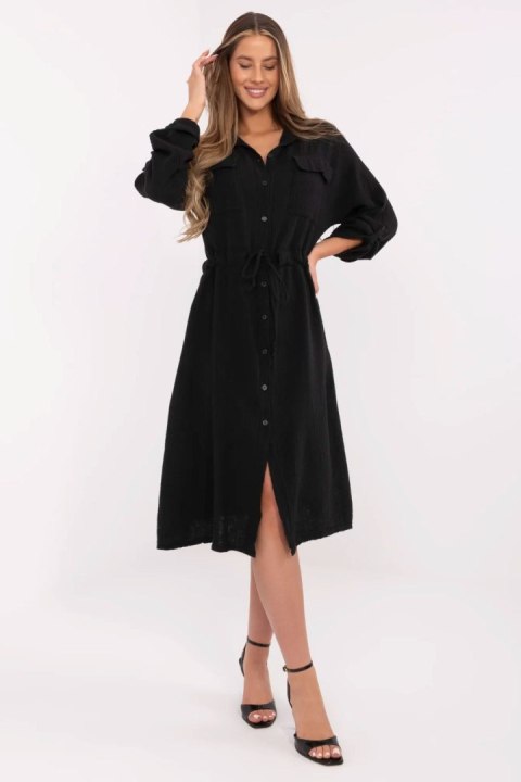 Sukienka Model MI-SK-91166.73 Black - Italy Moda Italy Moda Sukienka Model MI-SK-91166.73 Black - Italy Moda Italy Moda