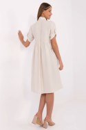 Sukienka Model MI-SK-A2275.09 Beige - Italy Moda Italy Moda Sukienka Model MI-SK-A2275.09 Beige - Italy Moda Italy Moda