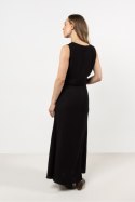 Bluzka Model A718 Black - awama Awama Bluzka Model A718 Black - awama Awama