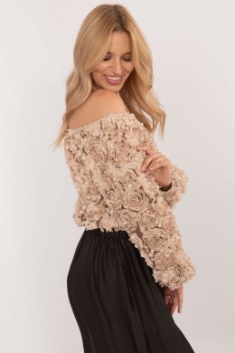 Bluzka Model MI-BZ-26158.20 Beige - Italy Moda Italy Moda