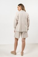 Koszula Damska Model A724 Beige - awama Awama Koszula Damska Model A724 Beige - awama Awama
