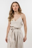 Koszulka Top Model A722 Beige - awama Awama Koszulka Top Model A722 Beige - awama Awama