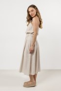 Koszulka Top Model A722 Beige - awama Awama Koszulka Top Model A722 Beige - awama Awama