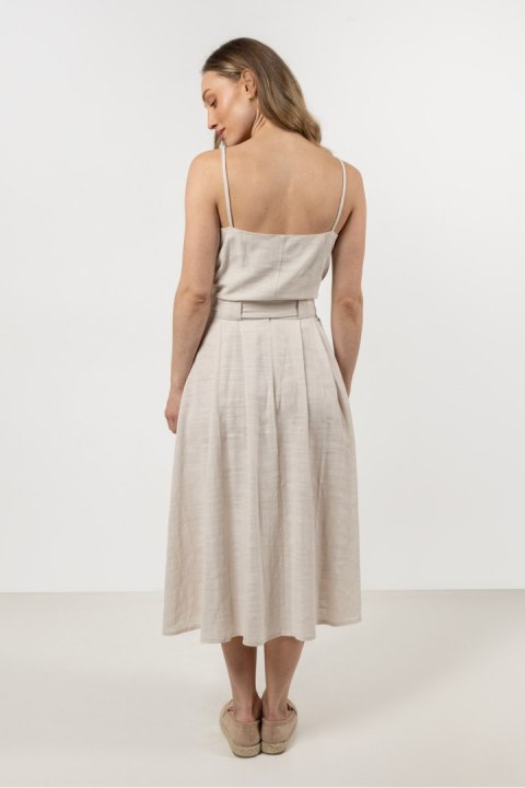 Koszulka Top Model A722 Beige - awama Awama Koszulka Top Model A722 Beige - awama Awama