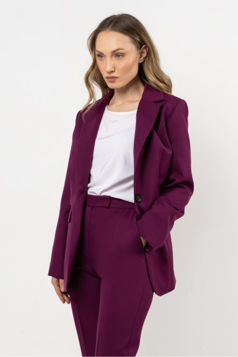 Marynarka Model A714 Plum - awama Awama Marynarka Model A714 Plum - awama Awama