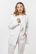 Marynarka Model A728 Śmietanka - awama Awama Marynarka Model A728 Śmietanka - awama Awama