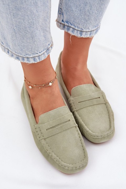 Mokasyny Model Big Star RR274945 Green - Step in style Step in style Mokasyny Model Big Star RR274945 Green - Step in style Step in style