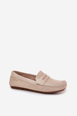 Mokasyny Model Big Star RR274947 Beige - Step in style Step in style