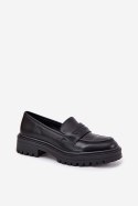 Mokasyny Model Enticca 24PB39-7399 Black - Step in style Step in style Mokasyny Model Enticca 24PB39-7399 Black - Step in style Step in style