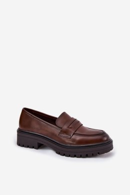Mokasyny Model Enticca 24PB39-7399 Brown - Step in style Step in style