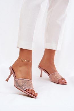 Sandał Klapki Model Ennoriel UC-157 Szampan - Step in style Step in style