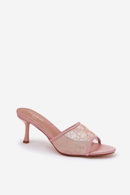 Sandał Klapki Model Ennoriel UC-157 Szampan - Step in style Step in style