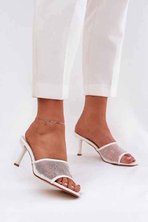 Sandał Klapki Model Ennoriel UC-157 White - Step in style Step in style Sandał Klapki Model Ennoriel UC-157 White - Step in style Step in style