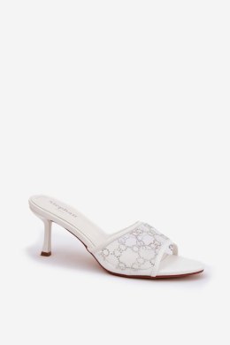 Sandał Klapki Model Ennoriel UC-157 White - Step in style Step in style