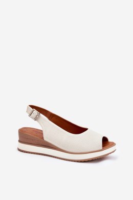 Sandały Model Artiker 56C2316 Light Beige - Step in style Step in style