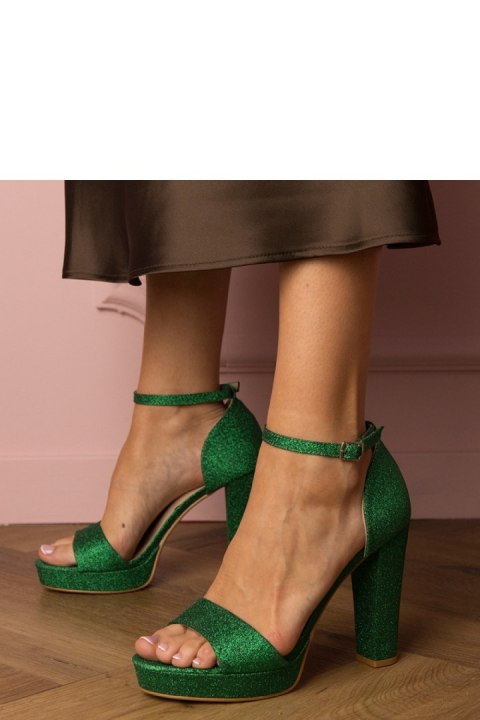 Sandały Model Sandis KK51P Green - PRIMO PRIMO Sandały Model Sandis KK51P Green - PRIMO PRIMO