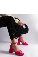 Sandały Model Saucedo OK-27 Pink - PRIMO PRIMO Sandały Model Saucedo OK-27 Pink - PRIMO PRIMO