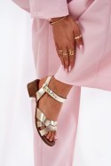 Sandały Model Zazoo 40372 Gold - Step in style Step in style Sandały Model Zazoo 40372 Gold - Step in style Step in style