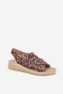 Sandały Model Zazoo 40392 Panterka Brown - Step in style Step in style Sandały Model Zazoo 40392 Panterka Brown - Step in style Step in style