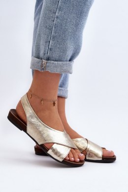 Sandały Model Zazoo 40407 Gold - Step in style Step in style