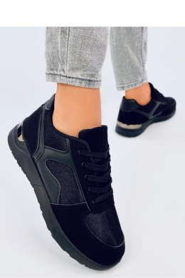 Sneakersy damskie leciutkie DOLEH BLACK - Inello Inello