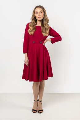 Sukienka Model A708 Claret - awama Awama