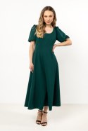 Sukienka Model A709 Bottle Green - awama Awama