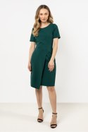 Sukienka Model A710 Bottle Green - awama Awama Sukienka Model A710 Bottle Green - awama Awama