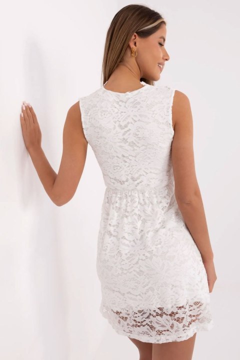 Sukienka Model MI-SK-9830.85 White - Italy Moda Italy Moda Sukienka Model MI-SK-9830.85 White - Italy Moda Italy Moda