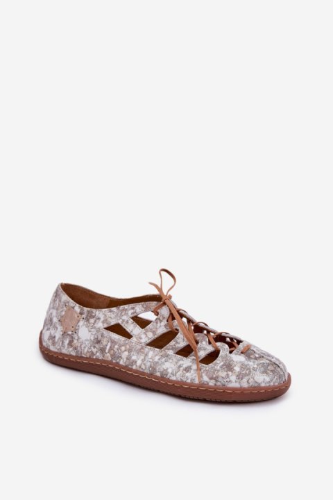 Baleriny Model Maciejka 06835-25/00-1 Gold - Step in style Step in style Baleriny Model Maciejka 06835-25/00-1 Gold - Step in style Step in style