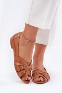 Baleriny Model Maciejka 06908-29/001-1 Brown - Step in style Step in style Baleriny Model Maciejka 06908-29/001-1 Brown - Step in style Step in style