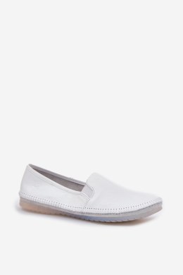 Baleriny Model Maciejka T3512-11 White - Step in style Step in style